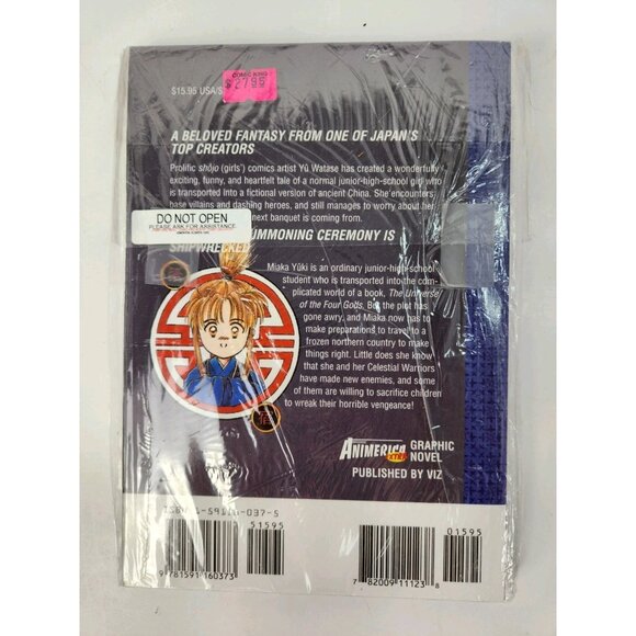 Fushigi Yugi The Mysterious Play Manga Vol 6 7 8 Paperback Yu Watase Vintage - Picture 9 of 12